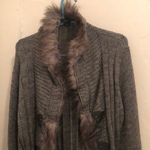 Beautiful heather Grey sweater